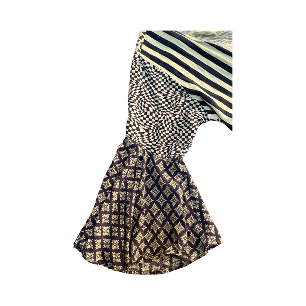 Sacred Threads Black and White Patterned Kids Dress - Picture 11 of 16